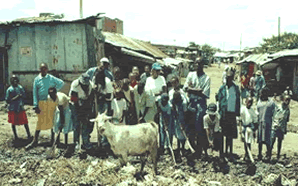Soweto Club house clean up.