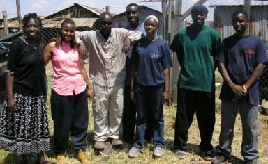 Workers and volunteers in Soweto