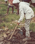 Enviromental Clean up with Maisha Mema Clubhouse.